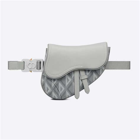 dior saddle men grey